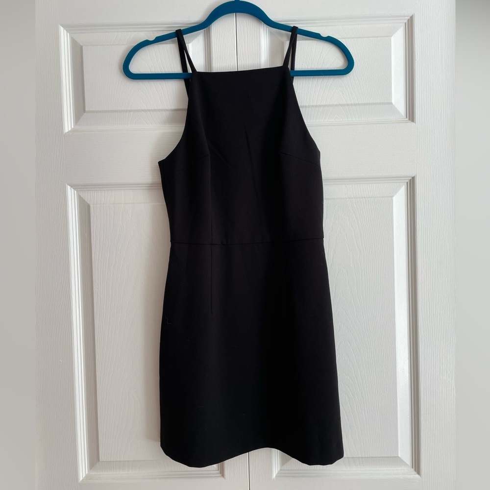 French Connection Black Sleeveless Mini Dress